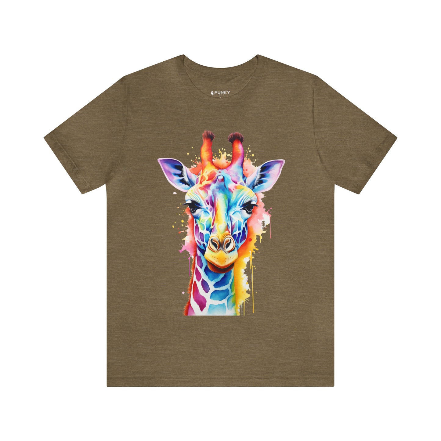 GIRAFFE ART T-SHIRT