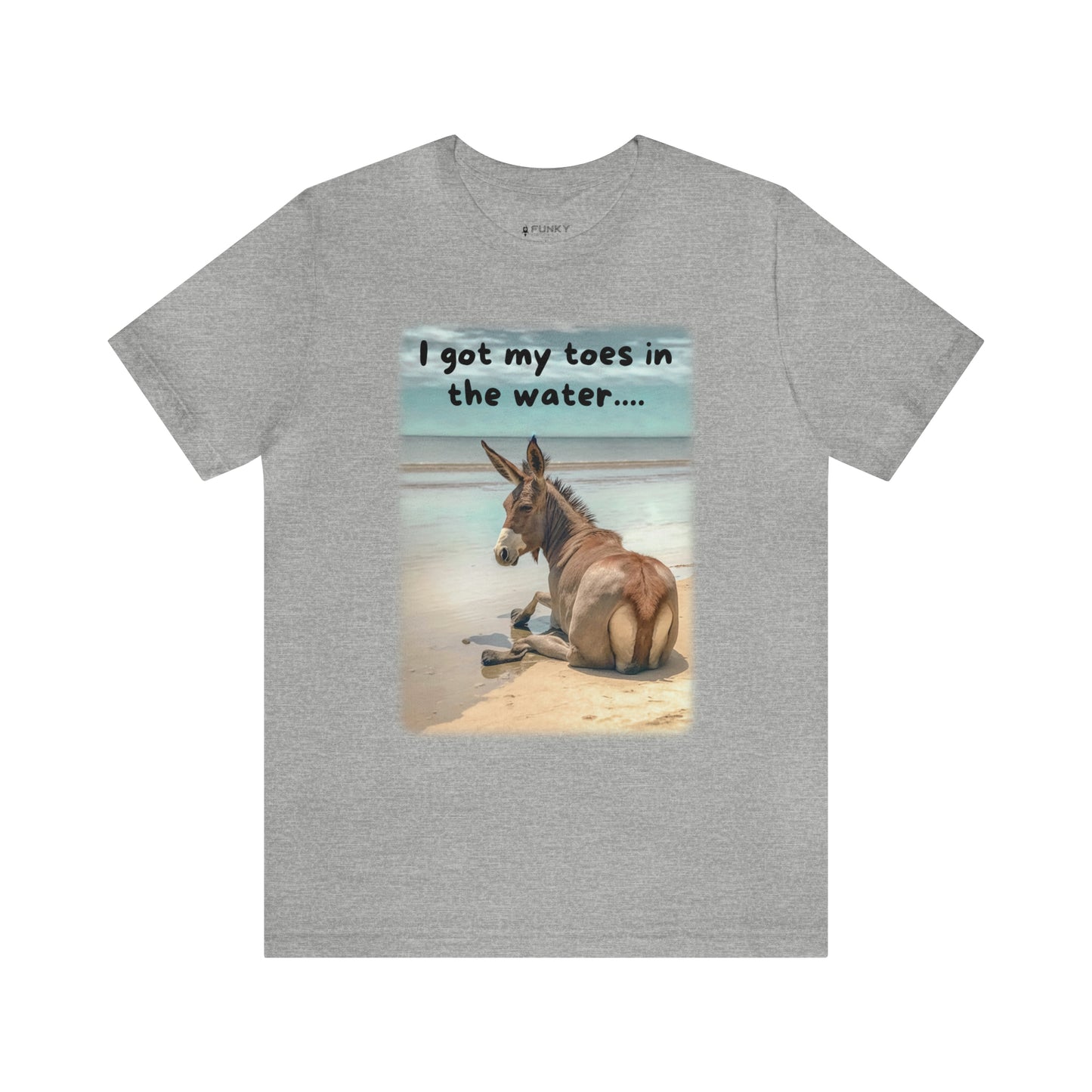 TOES IN THE WATER T-SHIRT