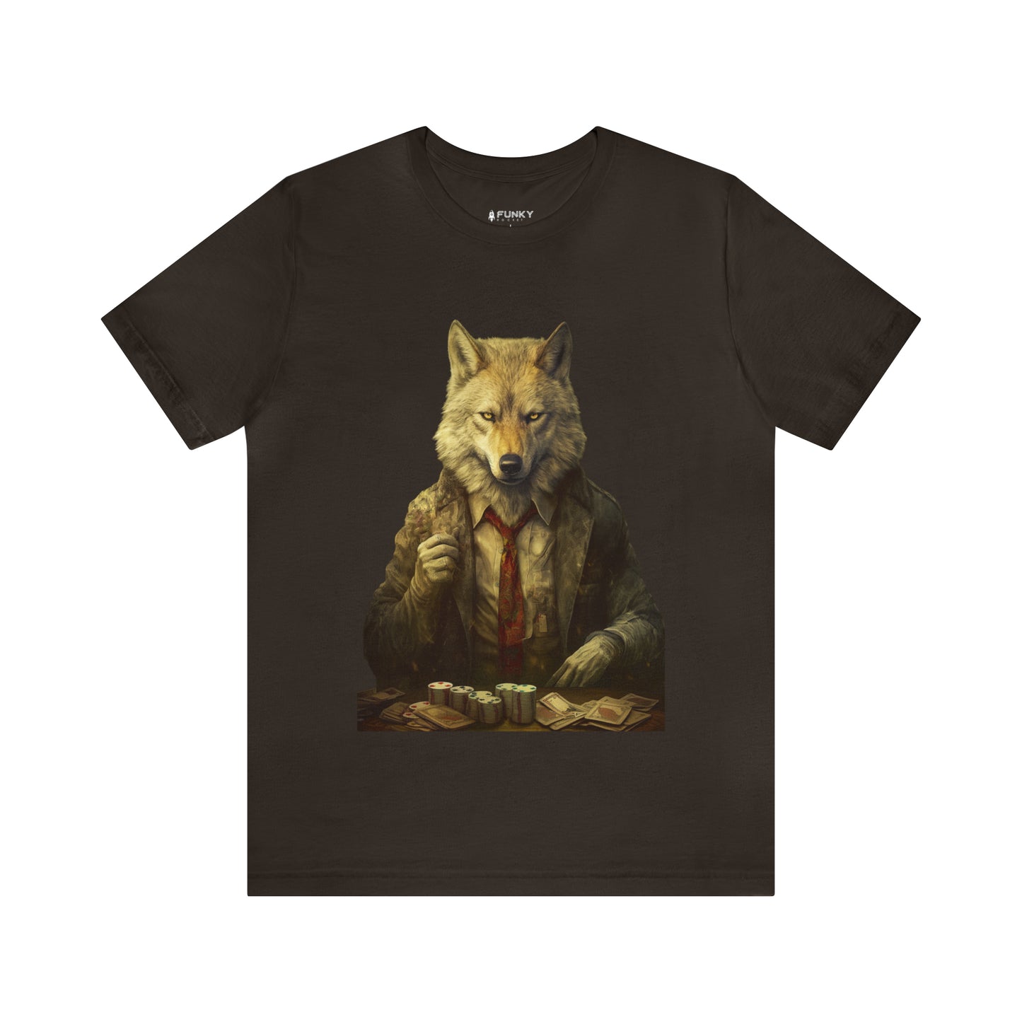 POKER WOLF T-SHIRT