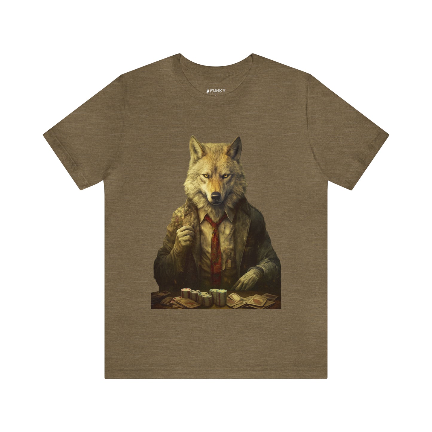 POKER WOLF T-SHIRT